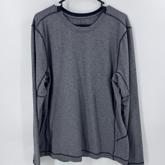 Lululemon Men's Gray Long Sleeve lightweight Sweatshirt - Picture 1 of 7